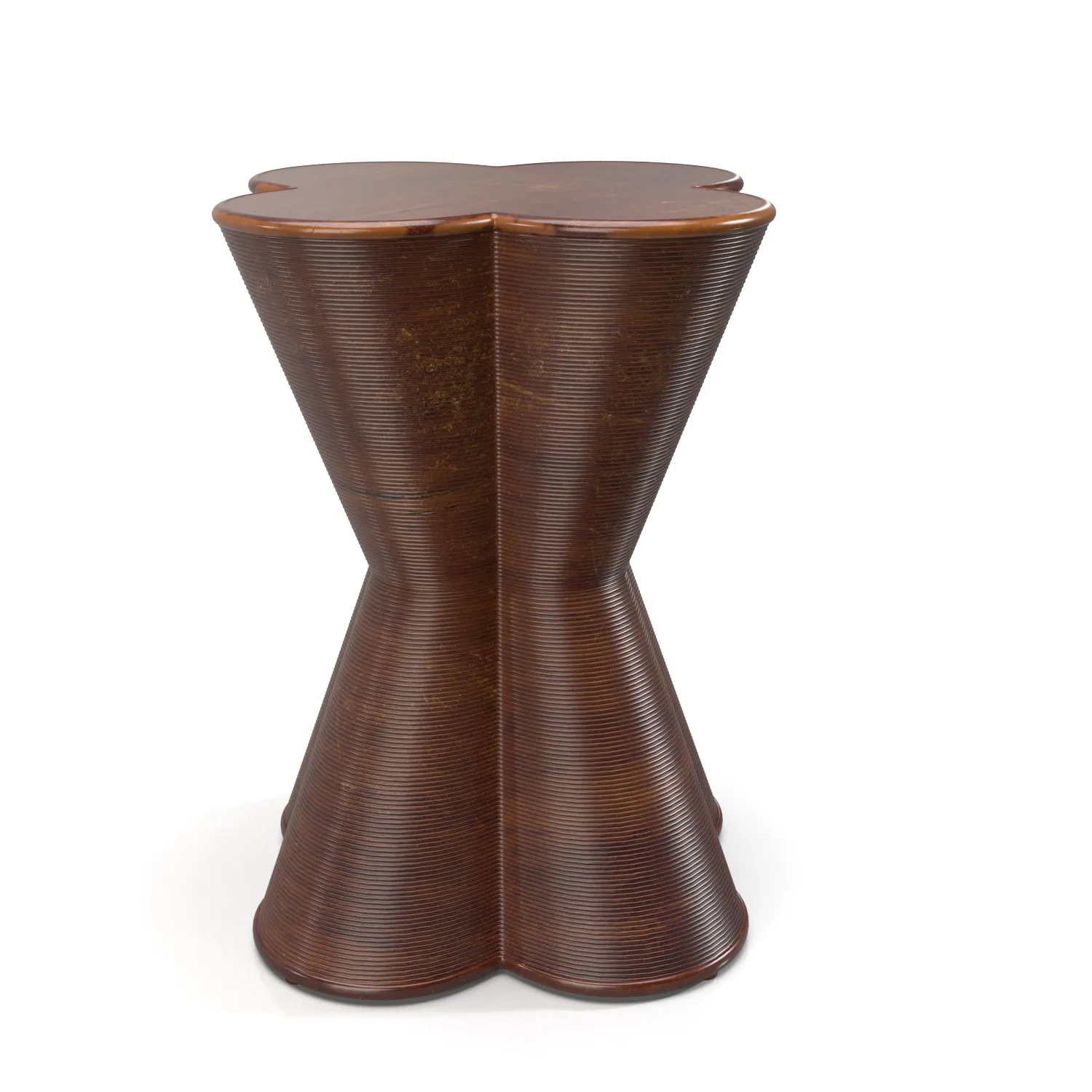 Italia End Table Brown PBR 3D Model_03